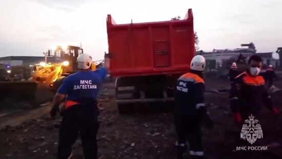 Russia Gas Station Explosion