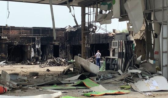 Russia Gas Station Explosion