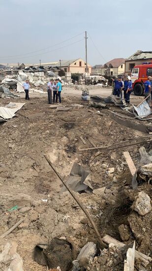 Russia Gas Station Explosion