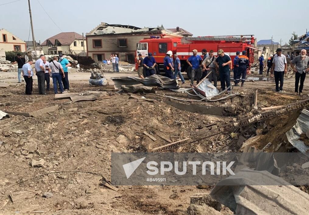Russia Gas Station Explosion