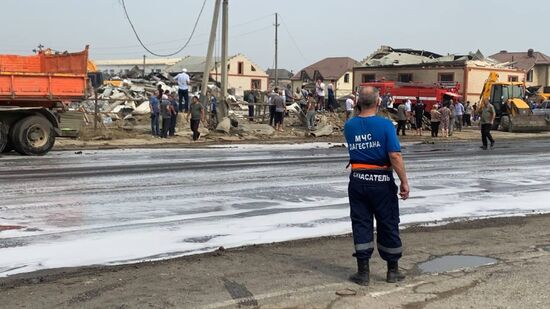 Russia Gas Station Explosion