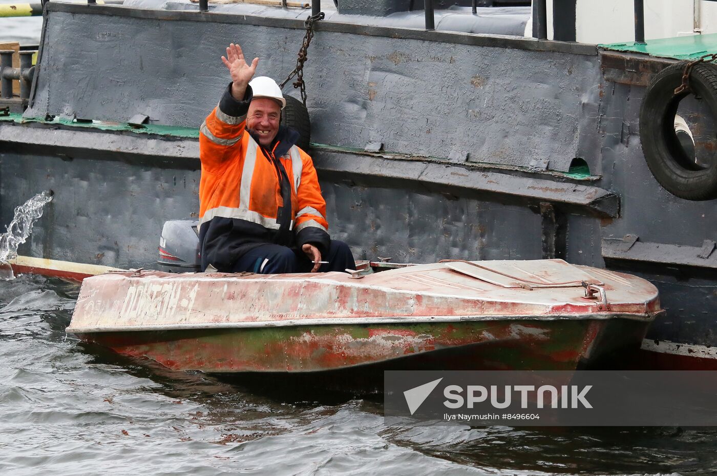 Russia Siberia Timber Rafting