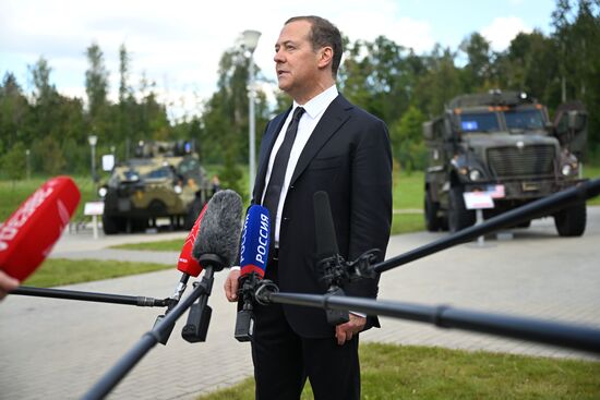 Russia Medvedev Army Forum