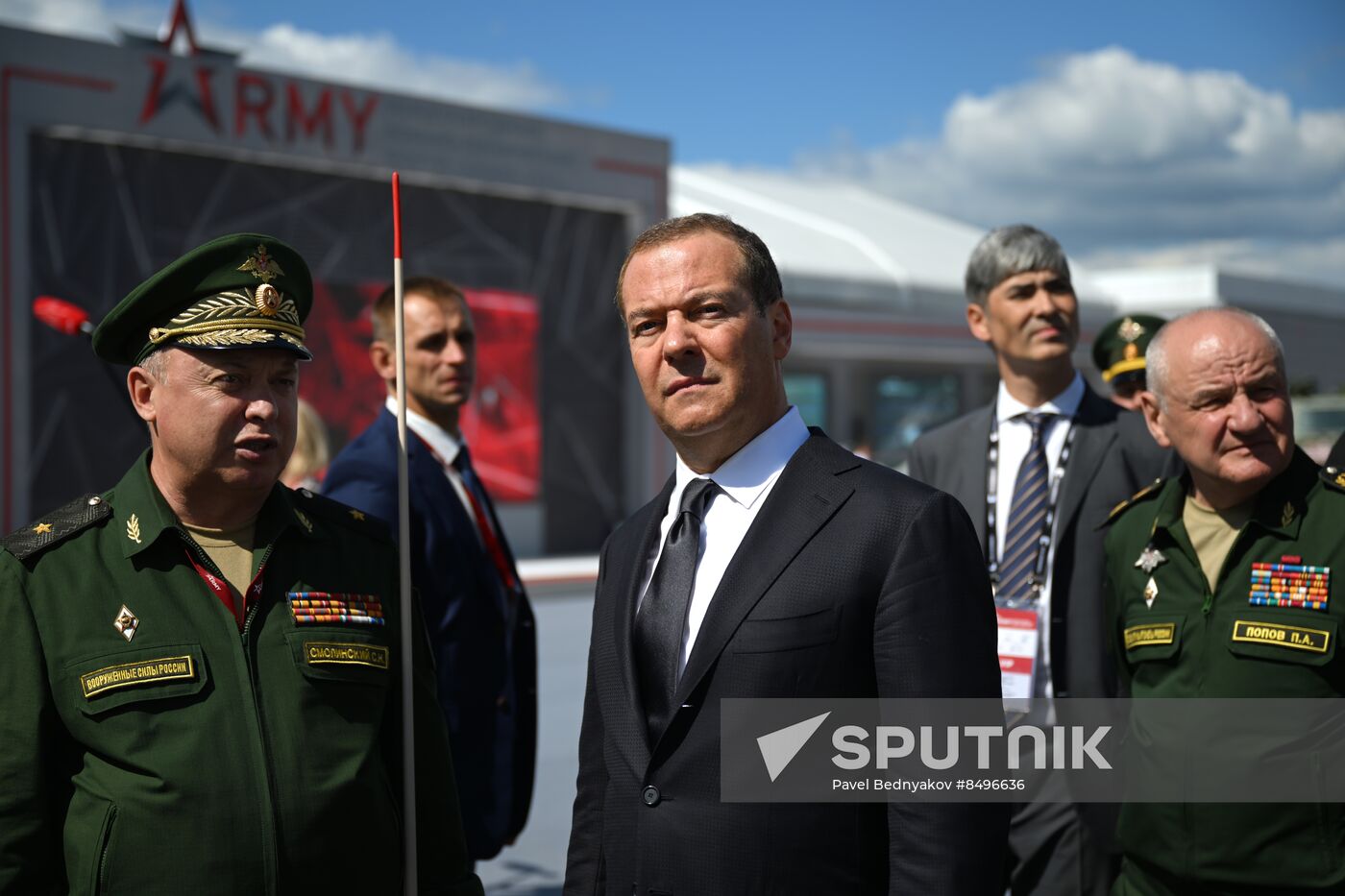 Russia Medvedev Army Forum