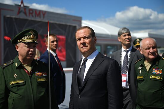 Russia Medvedev Army Forum