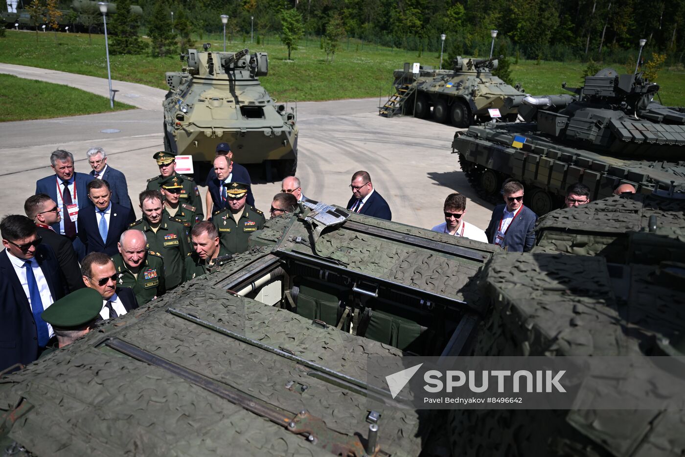 Russia Medvedev Army Forum