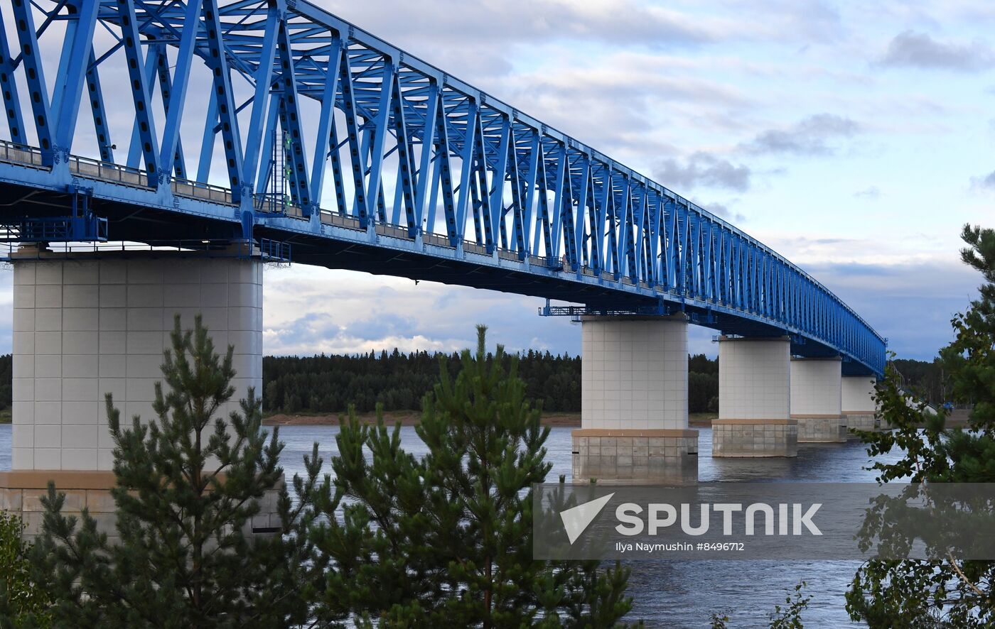 Russia Siberia Bridge Construction