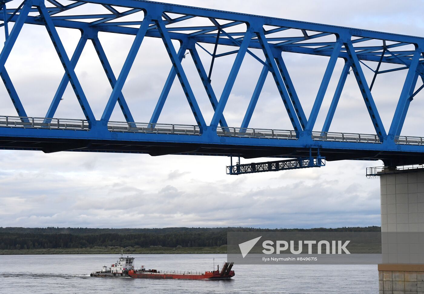 Russia Siberia Bridge Construction