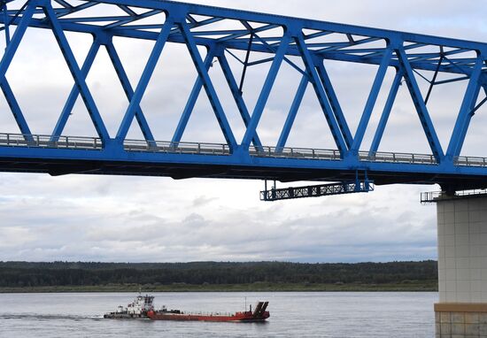 Russia Siberia Bridge Construction