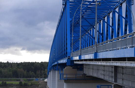 Russia Siberia Bridge Construction