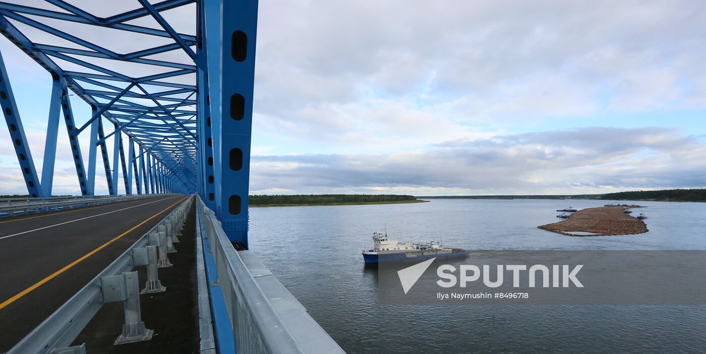 Russia Siberia Bridge Construction