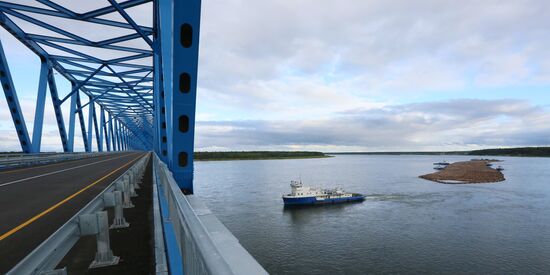 Russia Siberia Bridge Construction