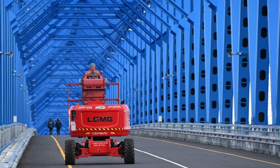 Russia Siberia Bridge Construction