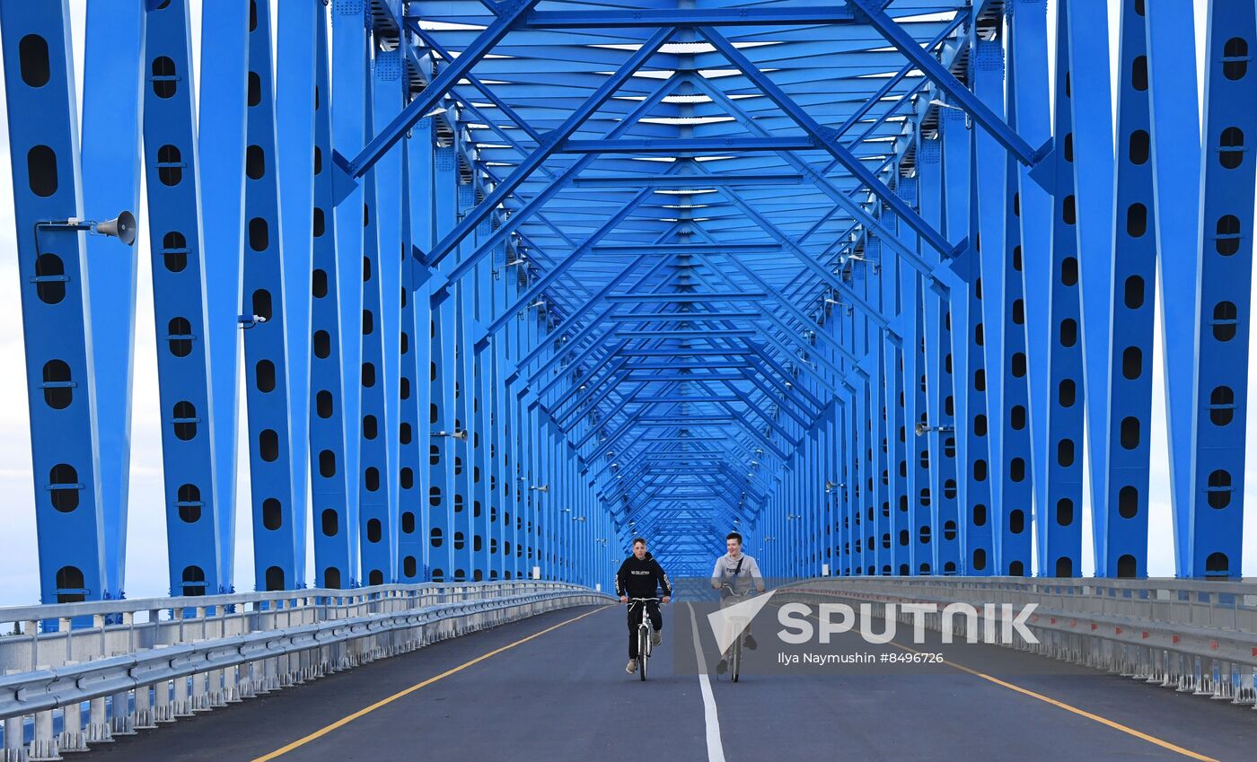 Russia Siberia Bridge Construction