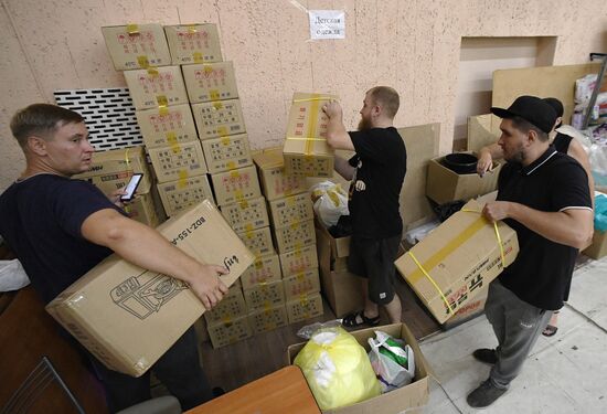 Russia Floods Humanitarian Aid