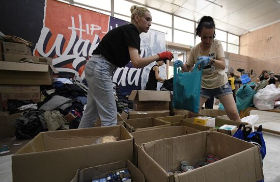 Russia Floods Humanitarian Aid