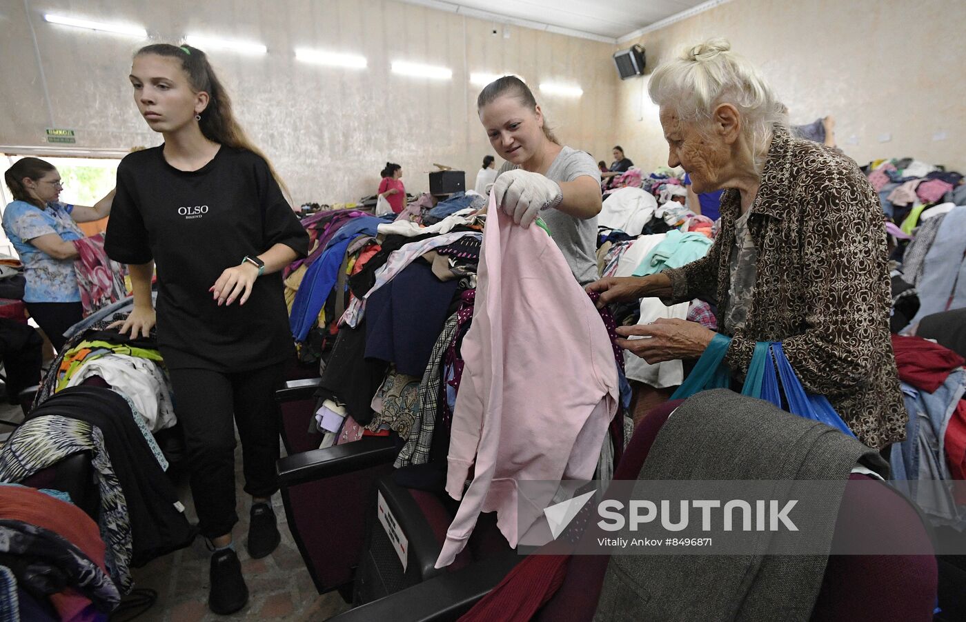 Russia Floods Humanitarian Aid