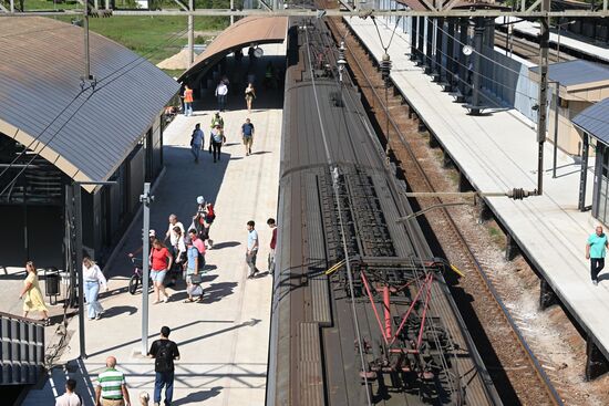 Russia Railway Transport MCD Line D3