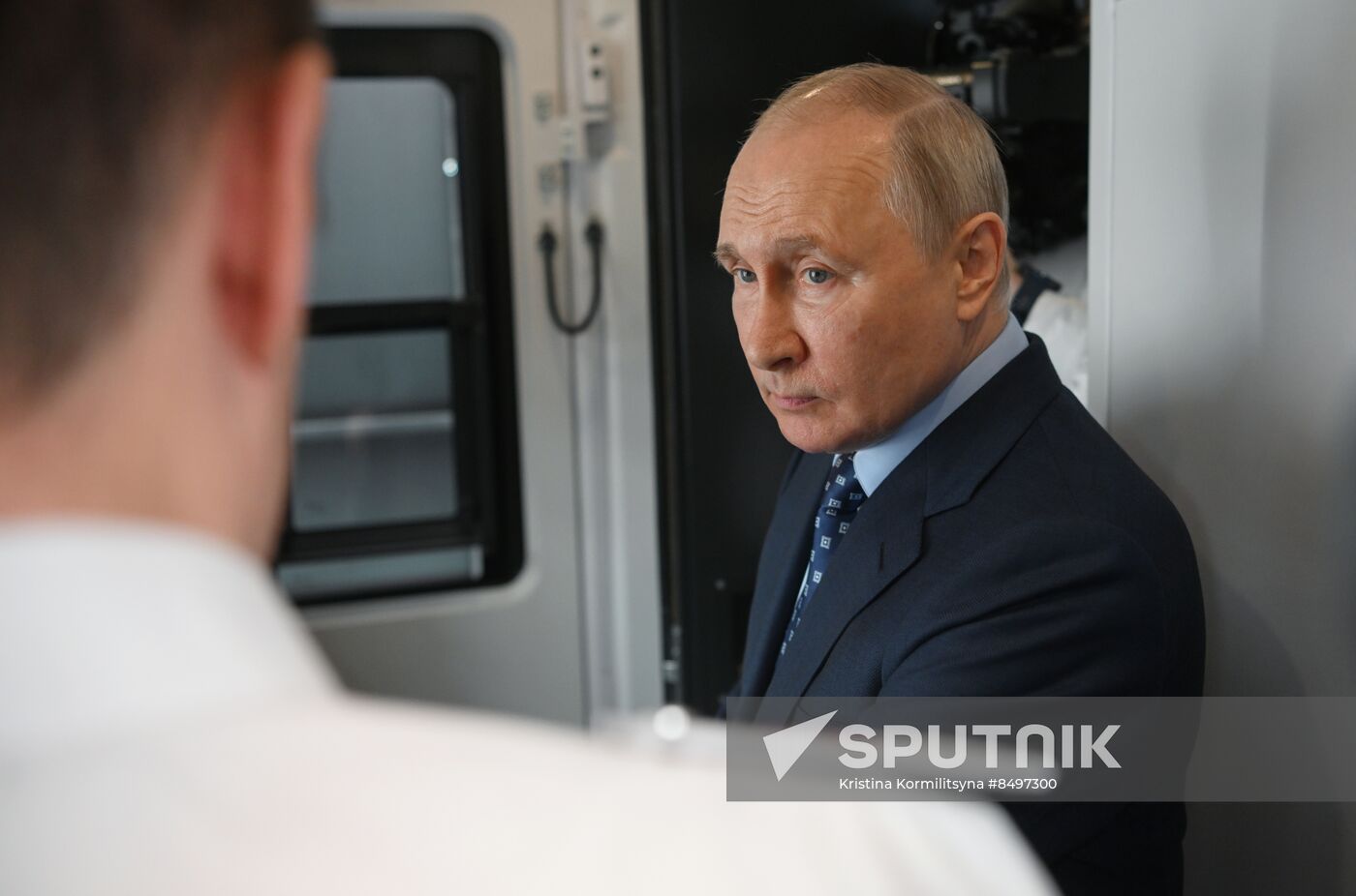 Russia Putin Railway Transport MCD Line D3 Opening