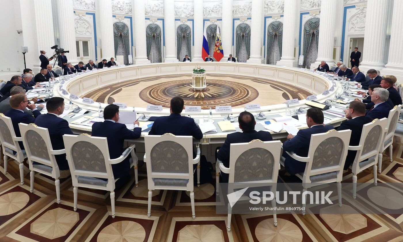 Russia Putin State Council Transport