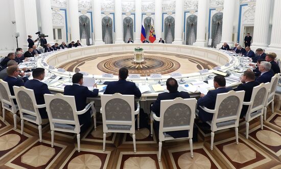 Russia Putin State Council Transport