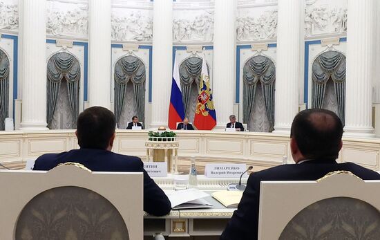 Russia Putin State Council Transport