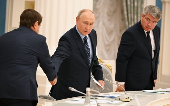 Russia Putin State Council Transport