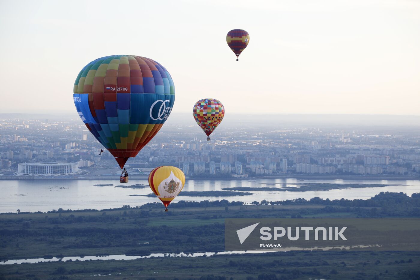 Russia Hot Air Ballooning Festival