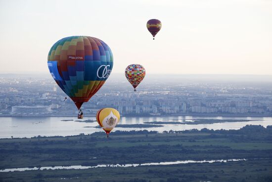 Russia Hot Air Ballooning Festival