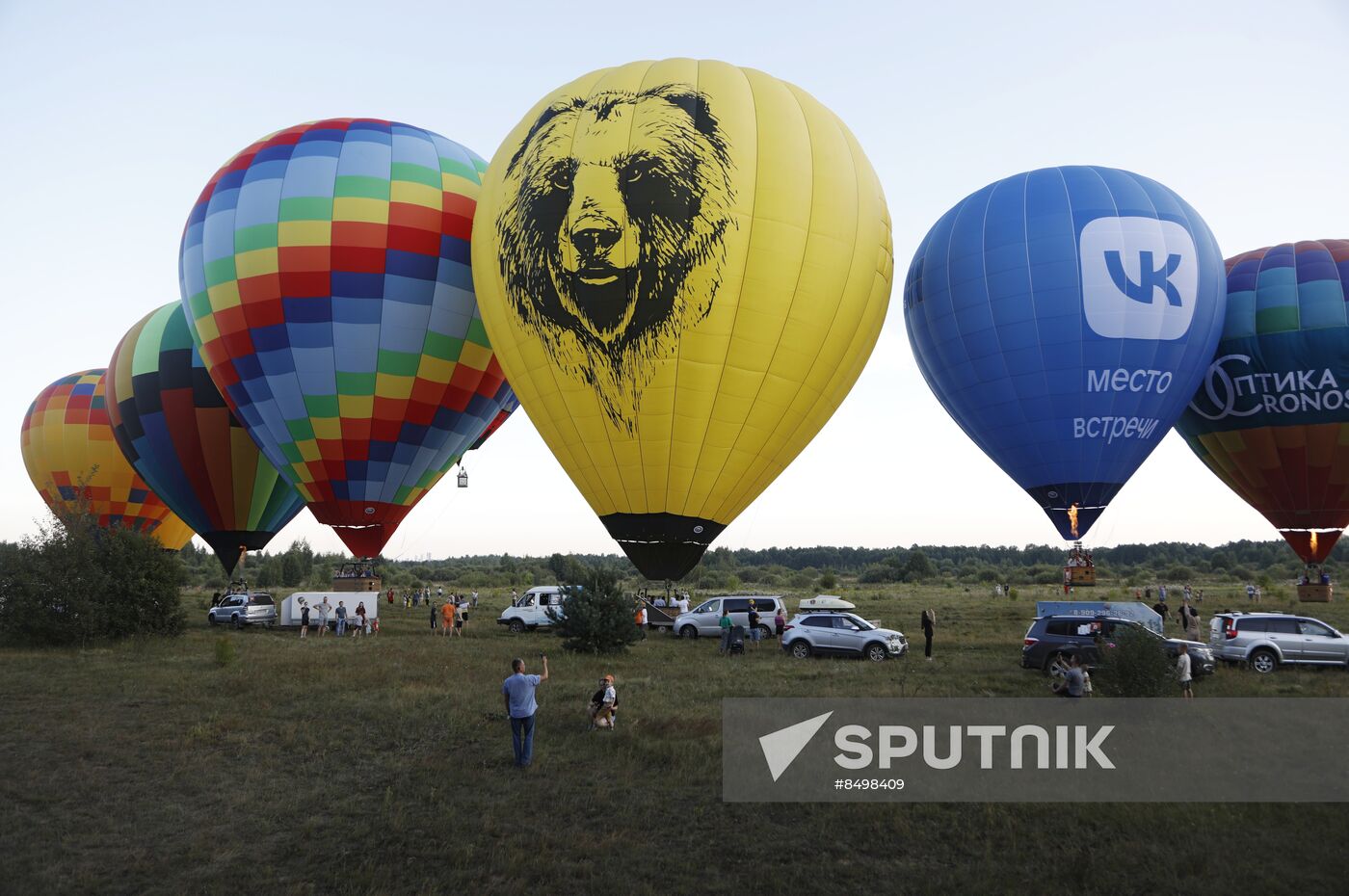 Russia Hot Air Ballooning Festival