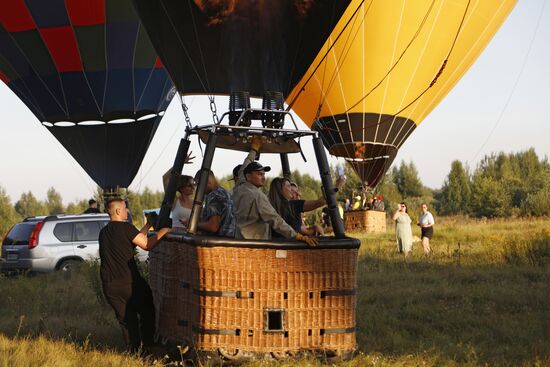 Russia Hot Air Ballooning Festival