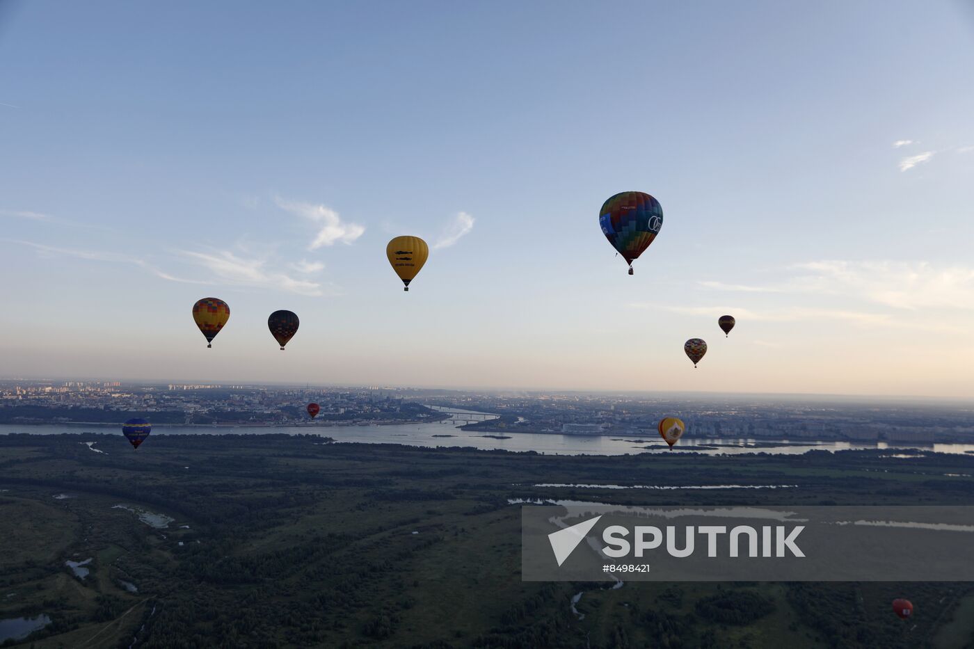 Russia Hot Air Ballooning Festival