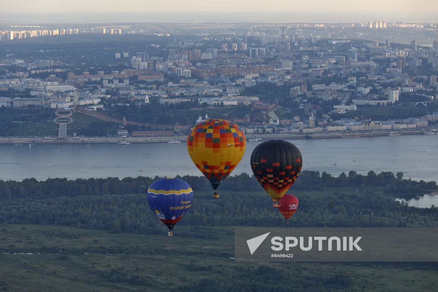 Russia Hot Air Ballooning Festival