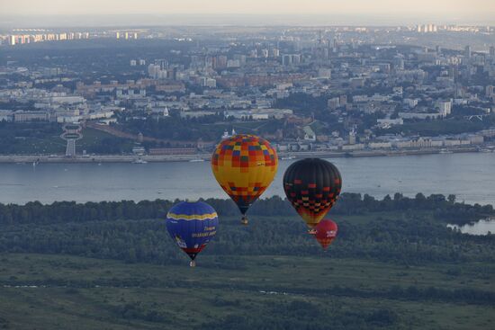 Russia Hot Air Ballooning Festival