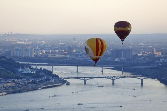 Russia Hot Air Ballooning Festival