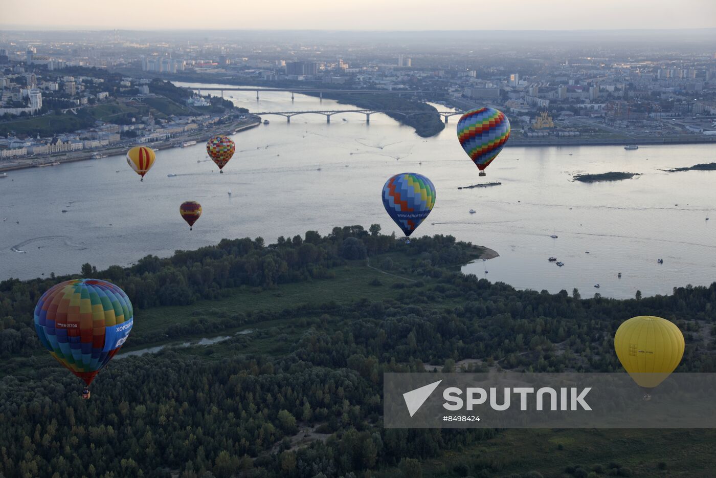 Russia Hot Air Ballooning Festival