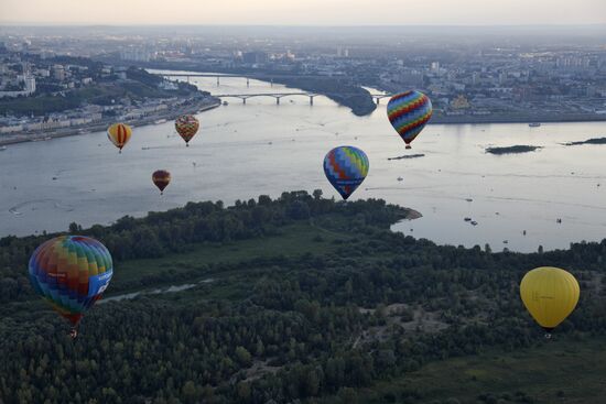 Russia Hot Air Ballooning Festival