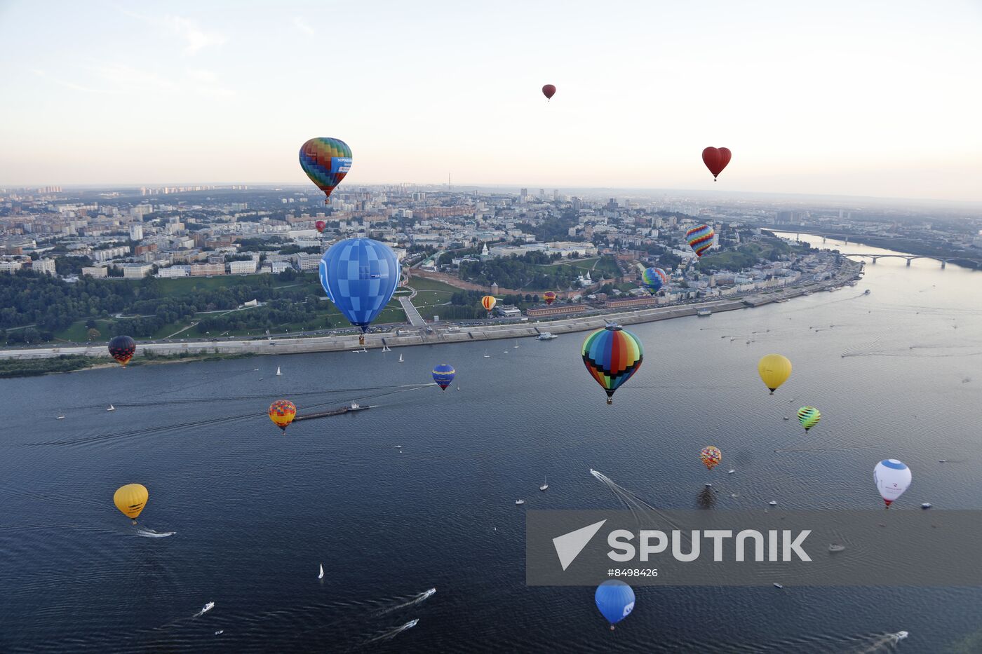 Russia Hot Air Ballooning Festival