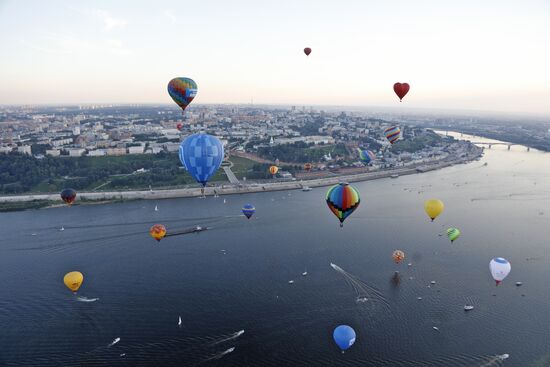 Russia Hot Air Ballooning Festival