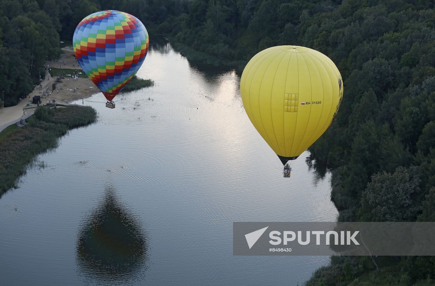Russia Hot Air Ballooning Festival