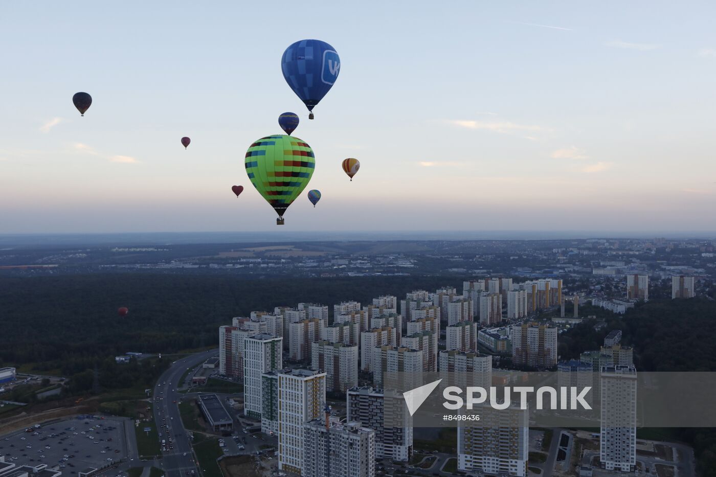 Russia Hot Air Ballooning Festival