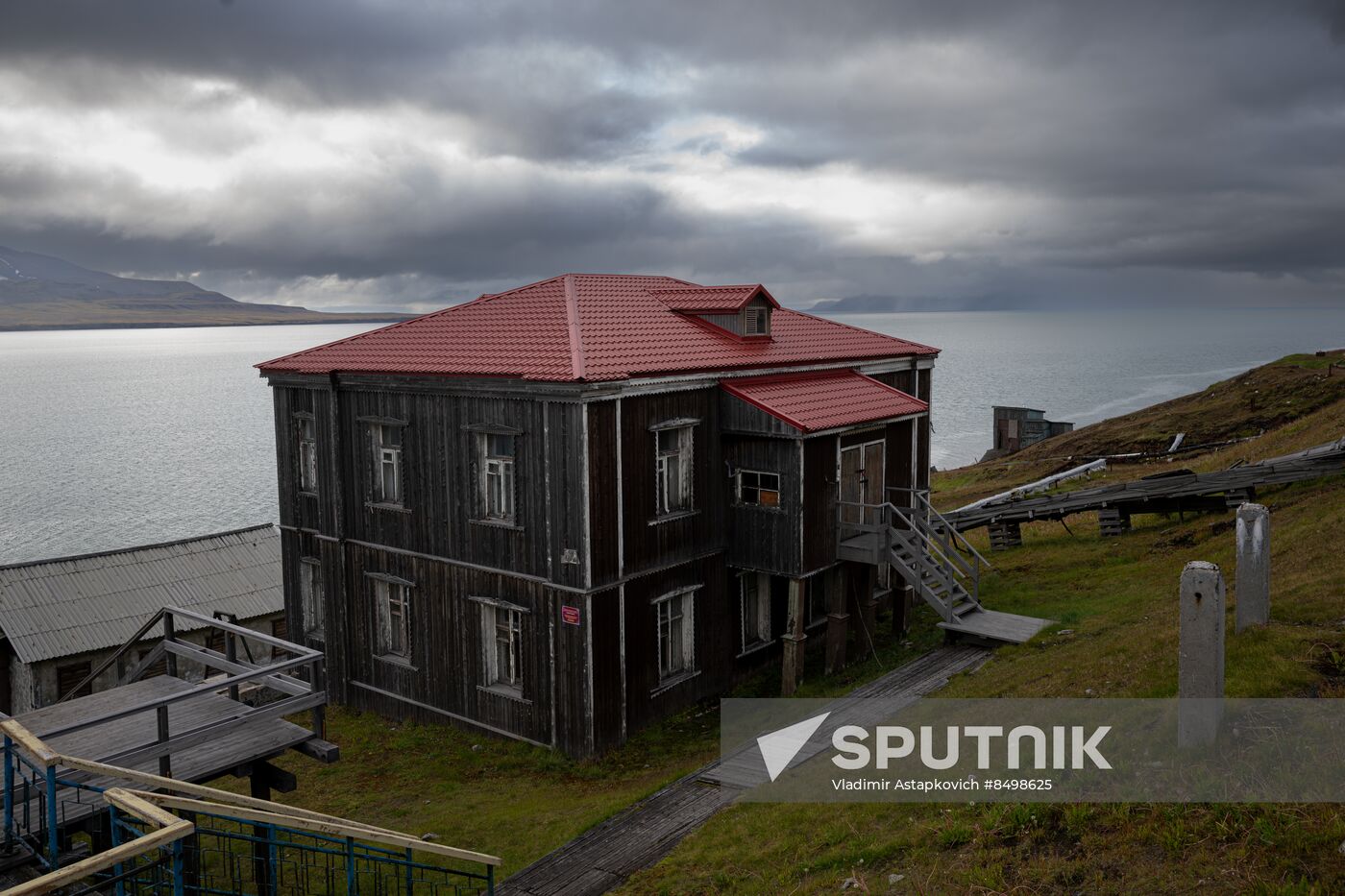 Norway Svalbard Archipelago Barentsburg