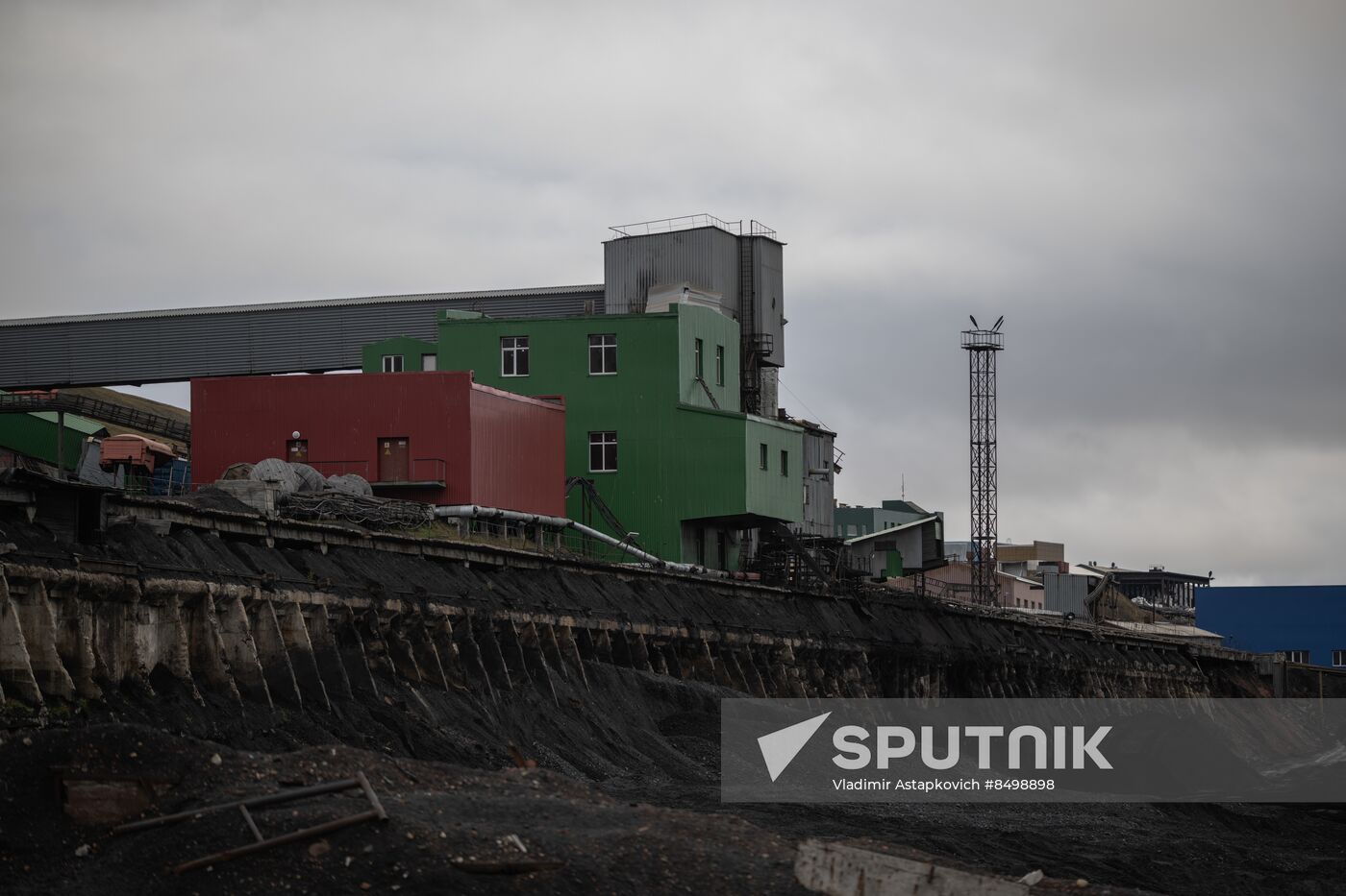 Norway Svalbard Archipelago Coal Mine