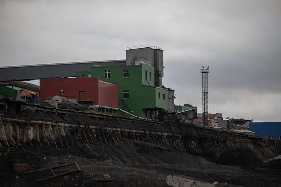 Norway Svalbard Archipelago Coal Mine