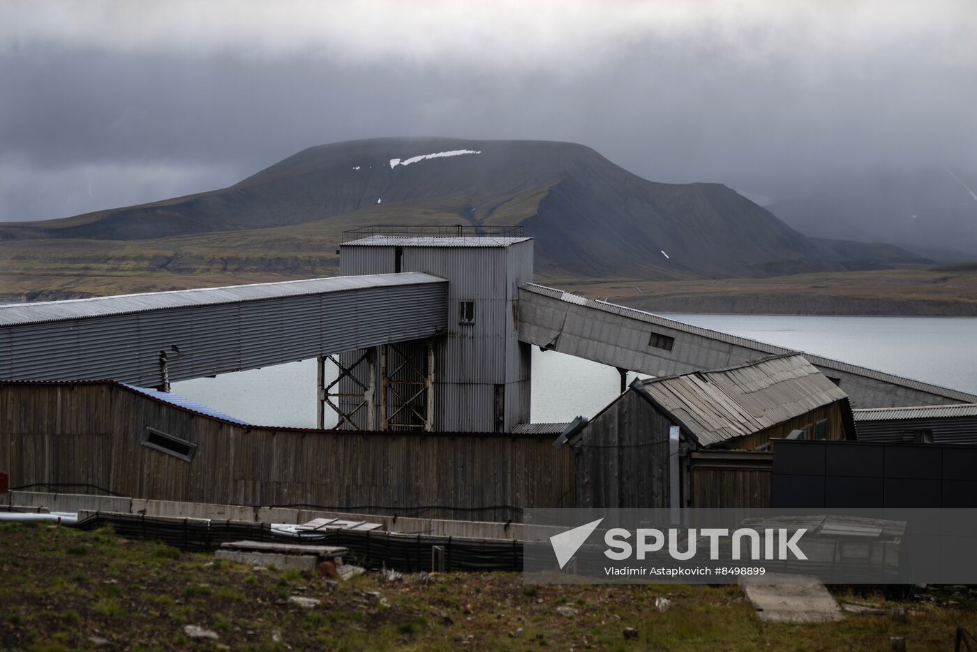 Norway Svalbard Archipelago Coal Mine