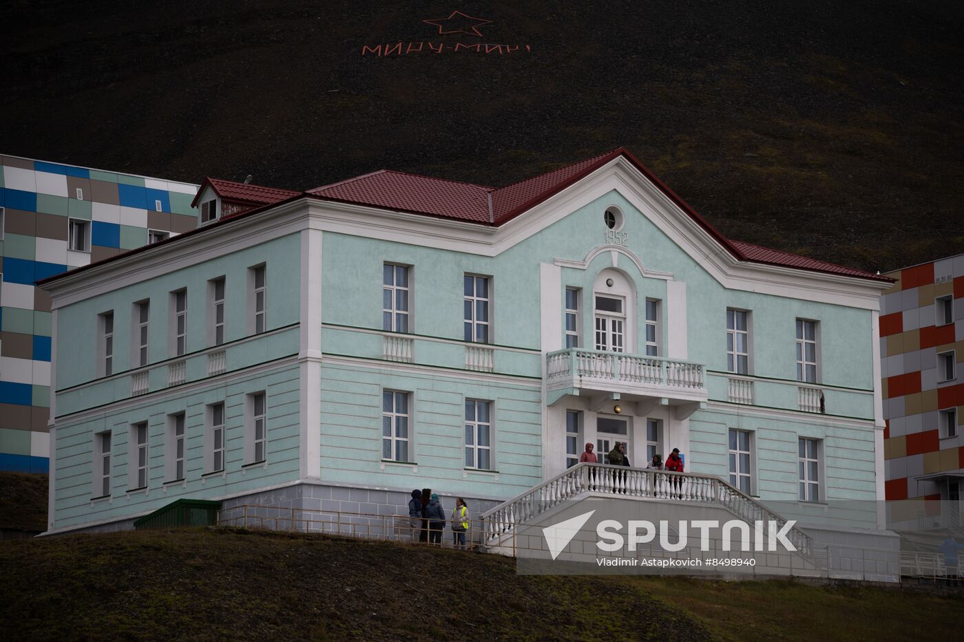 Norway Svalbard Archipelago Barentsburg