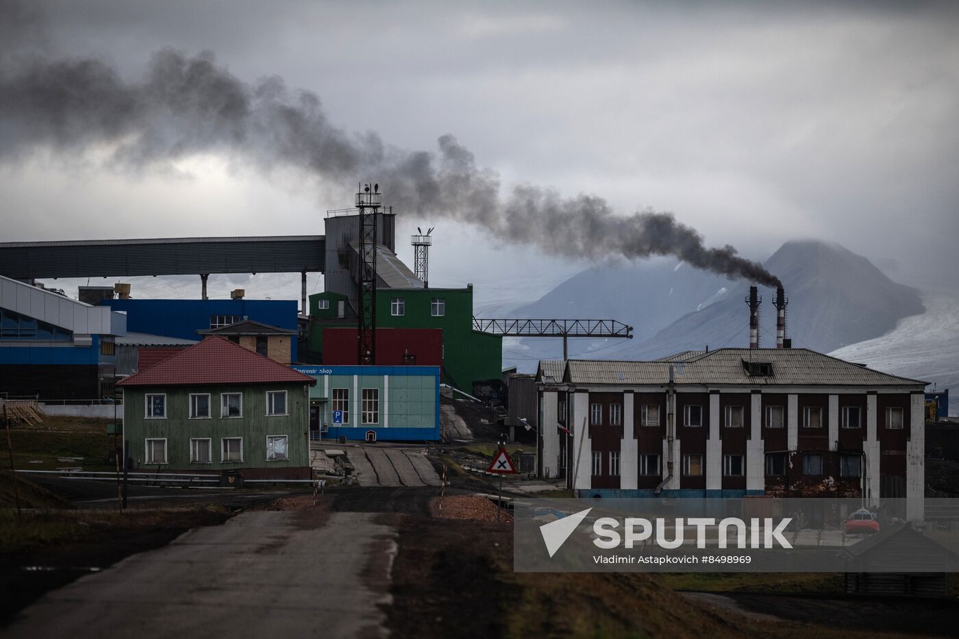 Norway Svalbard Archipelago Coal Mine