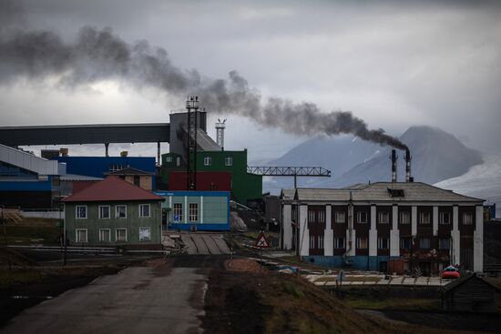 Norway Svalbard Archipelago Coal Mine