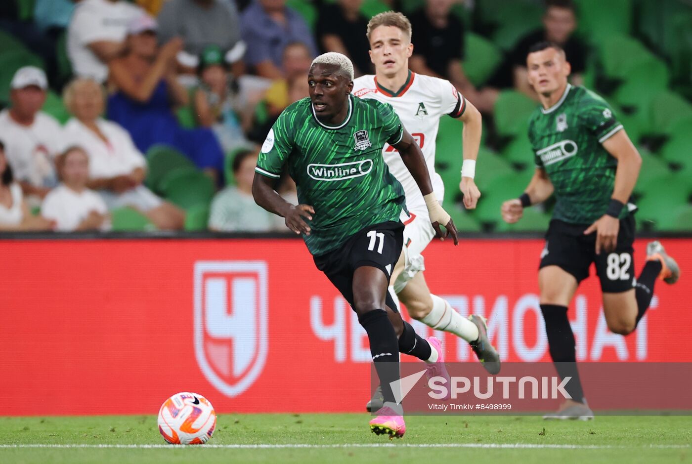 Russia Soccer Premier-League Krasnodar - Lokomotiv