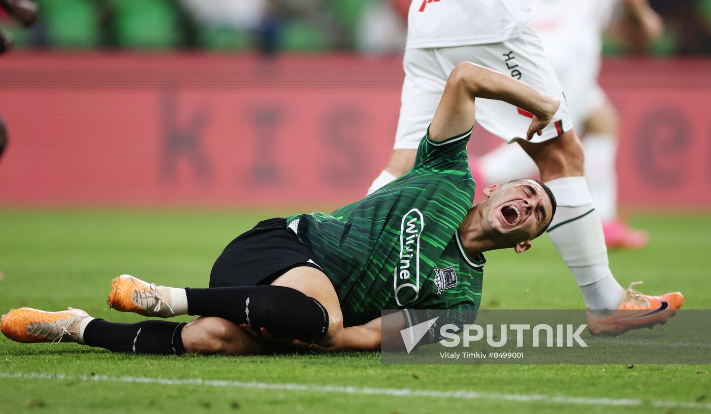 Russia Soccer Premier-League Krasnodar - Lokomotiv